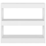 Book Cabinet/Room Divider White 80x30x72 cm 811691