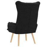 Armchair Black 69 x 74 x 93 cm Fabric 42001867