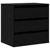 Drawer Cabinet Black 61 x 41 x 58 cm Engineered Wood 868892