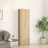 Wardrobe with Shelf Sonoma Oak 55 x 25 x 189 cm Engineered Wood 3334010