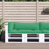 Pallet Cushions 3 pcs Green Fabric 360949