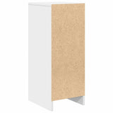 Sideboard White 29.5x34x76 cm Engineered Wood 861634