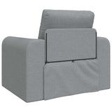 Sofa Bed Light grey 98 x 71 x 83 cm Fabric 4106655