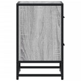 ZNTS Bedside Cabinet Grey Sonoma 40x31x50 cm Engineered Wood 848680