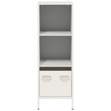 Highboard White 35x39x103.5 cm Steel 851381