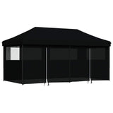 Party Tent Folding Black 292 x 580 x 315 cm Oxford Fabric 42023671