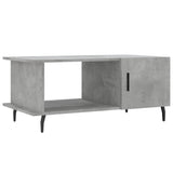 ZNTS Coffee Table Concrete Grey 90x50x40 cm Engineered Wood 829504