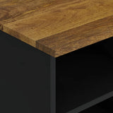 TV Cabinet 100x33x46 cm Solid Wood Mango&Engineered Wood 351973