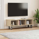 TV Stand Sonoma Oak 100 x 35 x 35 cm Engineered Wood 891034