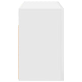 Bathroom Wall Cabinet White 60x25x40 cm Engineered Wood 860067