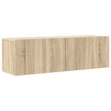 6 Piece TV Cabinet Set Sonoma Oak Engineered Wood 3079014