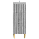 Bathroom Storage Cainet ARNHEM Grey Sonoma 30 x 31 x 80 cm 896611
