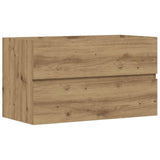 Sink Cabinet Artisian Oak 90x38.5x45 cm Engineered Wood 856250