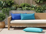 Cushion with Pillow HOUTEN 6 pcs Light Blue Polyester 933677