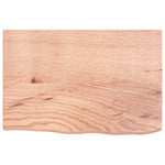 ZNTS Wall Shelf Light Brown 60x40x cm Treated Solid Wood Oak 363648