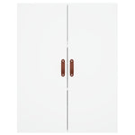 Highboard White 69.5x34x180 cm Engineered Wood 3195931