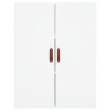 Highboard White 69.5x34x180 cm Engineered Wood 3195931
