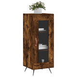 Sideboard Smoked Oak 34.5x34x90 cm Engineered Wood 828769