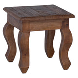 Nesting Table 3 pcs Brown Solid Mahogany wood 42012410