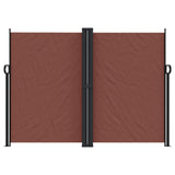Retractable Side Awning Brown 180x1200 cm 4004839