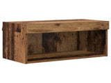 TV Wall Unit Wall-mounted 6 pcs Old Wood Engineered Wood 3402932