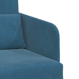 Sofa Bed Blue 65 x 80 x 83 cm Velvet 4106647