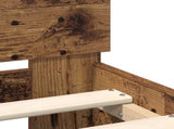 Bed Frame Old Wood 120 x 200 cm Engineered Wood 3417313