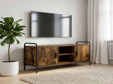 TV Cabinet 99 x 33 x 50 cm Smoked Oak Engineered Wood 8013706