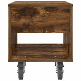 Bedside Table 2 pcs Smoked Oak 40.5 x 40 x 48 cm 891065