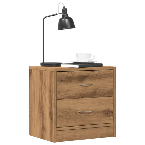 ZNTS Bedside Cabinets 2 pcs Artisian Oak 40x30x40 cm Engineered Wood 855927