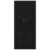 Book Cabinet Black oak 82.5 x 30.5 x 185 cm Engineered Wood 3329277