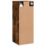 Wall Mounted Cabinet Smoked Oak 34.5x34x90 cm 828937