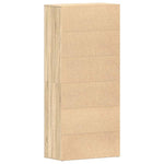 Shoe Cabinet with Door Brown 80 x 39 x 180 cm Engineered wood 3333868
