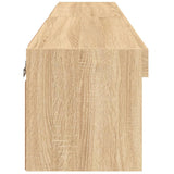 TV Cabinets with LED Lights 2 pcs Sonoma Oak 60x30x30 cm 837132