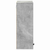 Bathroom Cabinet Wall-mounted Concrete Grey 39 x 23.5 x 65 cm 883387