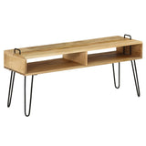 TV Stand Solid Mango Wood 110x35x45 cm 246021