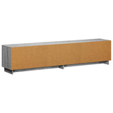 TV Stand 180 x 34.5 x 40 cm Grey Sonoma Engineered Wood 8011501