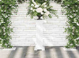Classic Square Pillar Plant Stand MDF 241849