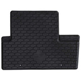 Car Mat 4 pcs Black suitable for Renault MEGANE IV 2016- Rubber 42029124