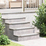 ZNTS Aluminum Stair Treads 10 pcs Anti-Slip 60x18 cm 4104230