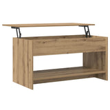 Coffee Table Artisan Oak 80 x 50.5 x 41.5 cm Engineered Wood 879451