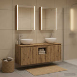 Bathroom Cabinet Set 5 pcs Artisan Oak Engineered Wood 3406374