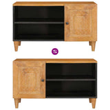 TV Units with Shelf Light Brown 80 x 33 x 46 cm Engineered wood 4018095