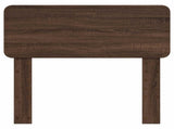 Headboard Brown Oak Engineered wood 888613