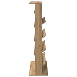 Magazine Rack Artisan Oak 70 x 41 x 156 cm Engineered Wood 899526