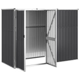 Tool Shed Anthracite Galvanised steel, metal Large Durable 316215