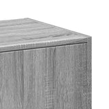 Apothecary Cabinet Grey Sonoma 40x41x144.5 cm Engineered Wood 3309641