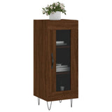 Sideboard Brown Oak 34.5x34x90 cm Engineered Wood 828795