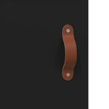 Highboard Black 69.5x31x115 cm Engineered Wood 828269