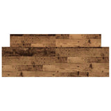 Bed Frame Old Wood Engineered Wood Double Durable Bed Frame 3328732